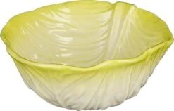 Mica Decorations Schaal Lettuce Groen D 12 H 6 Cm