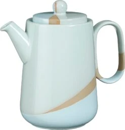 Mica Decorations Theepot Zio Blauw 18 X 11 X 18 Cm